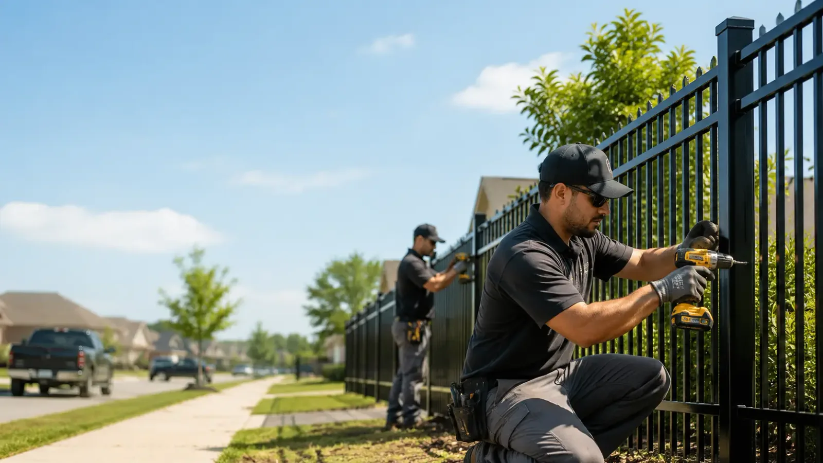 Metal Fence Installation in Copiague, NY